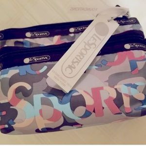 LeSportsac Small Logo Cosmetic Bag